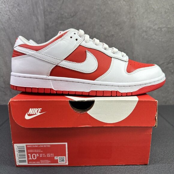 nike dunk low championship red mens stores